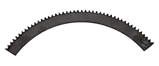 Plato dentado para máquina levanta cristal adaptable a Vectra puerta delantera.