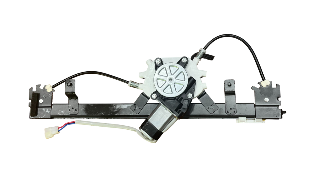 Máquina levanta cristal eléctrica adaptable a Palio/Siena 4 ptas.12/18 trasera derecha.