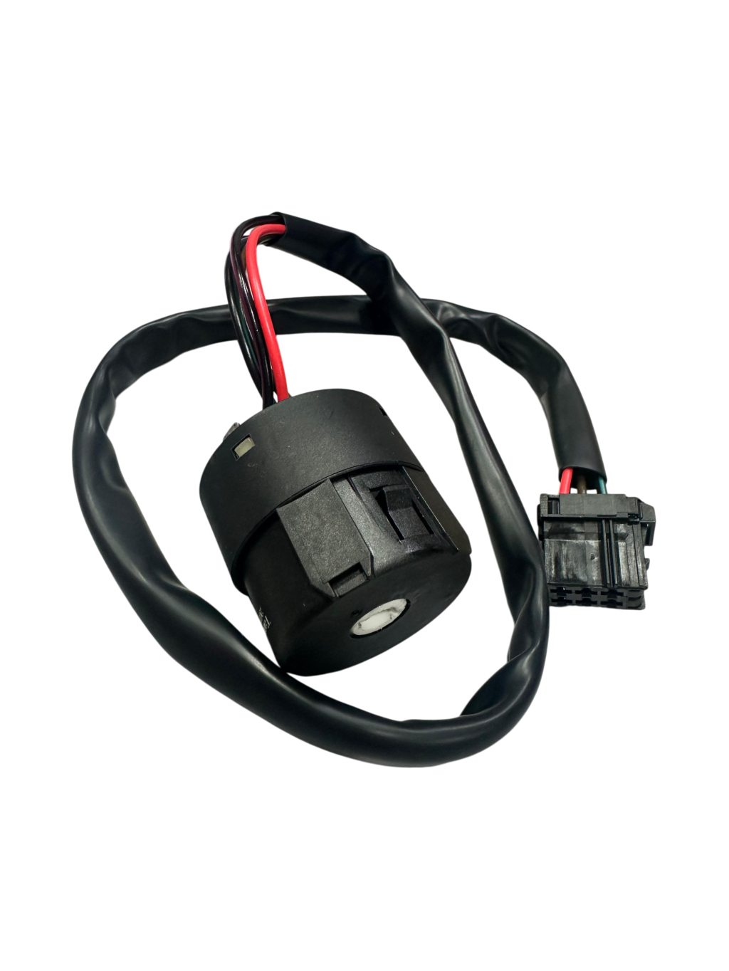Contactor de ignición Cavallino / Cursor / Eurocargo / Eurotech (2pines / 3 zócalos) aro blanco.