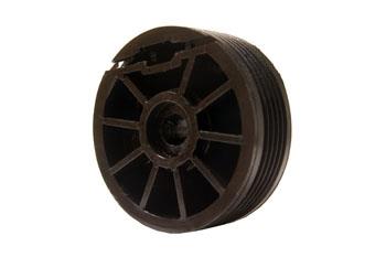 Devanador para MLC eléct. adaptable a Clio II (2 puertas) / Scenic (3 patas) izquierdo (negro).