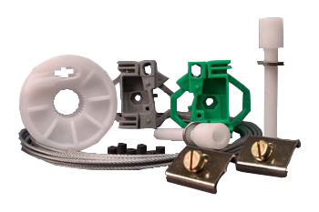 Conjunto para MLC eléctrica adaptable a Polo delantera derecha.